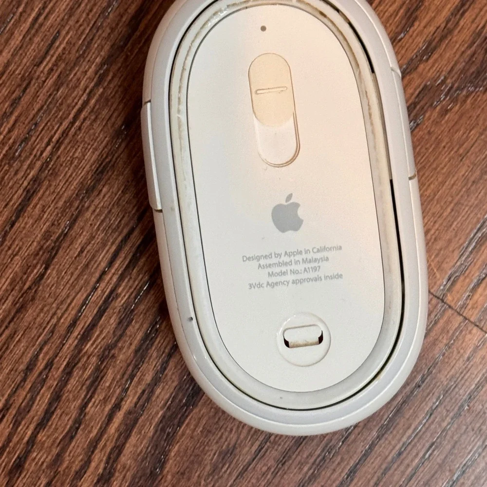 Apple Wireless Mouse A1197 Mighty Mouse‎ White